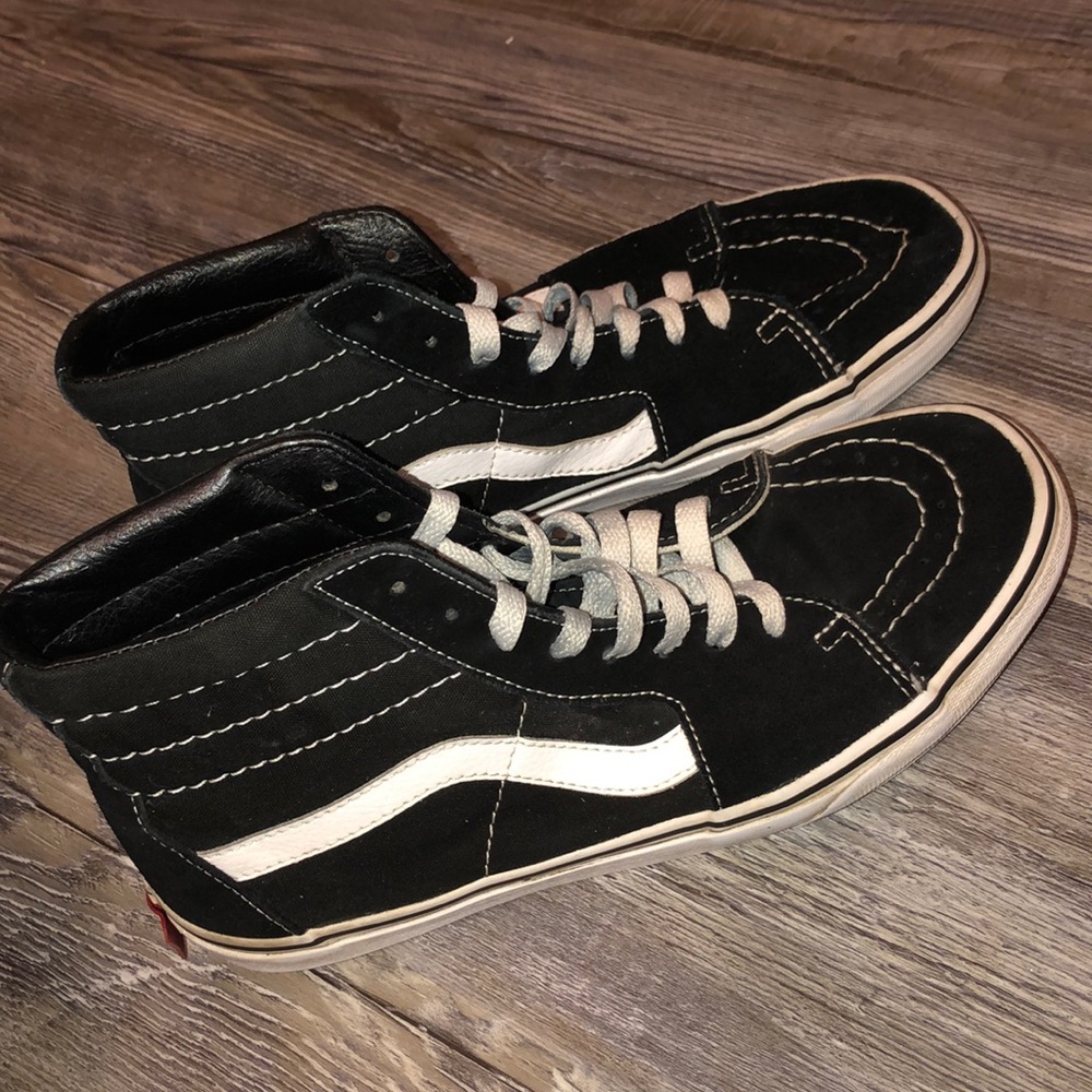 High top vans-old school